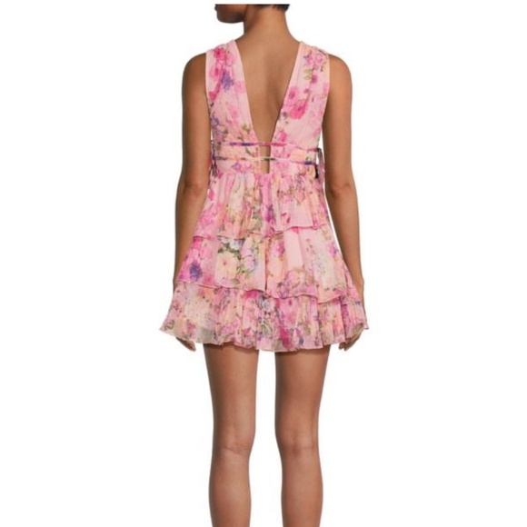 Rococo Sand Ruffle Mini Dress - Picture 2 of 10